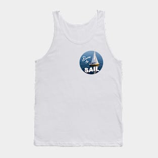 Sailing Lovers – "Born to Sail" Sloop Tank Top